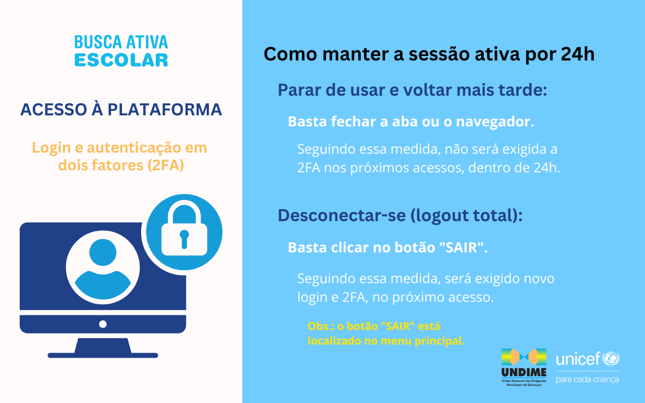 Plataforma: como manter a sessão ativa por 24h, depois de fazer o login e a dupla verificação
